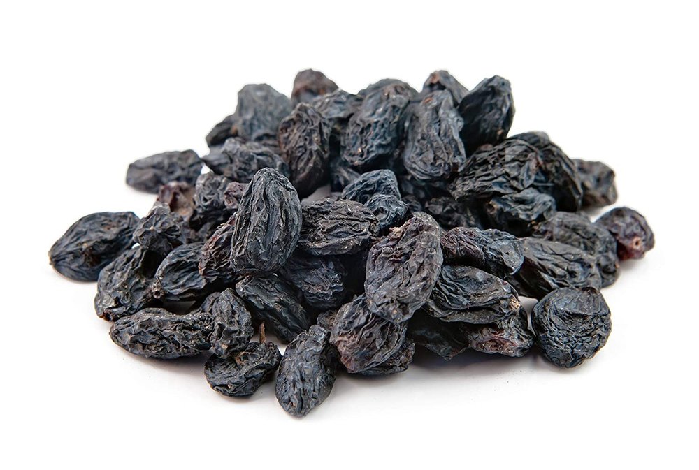 Dark Black Raisins