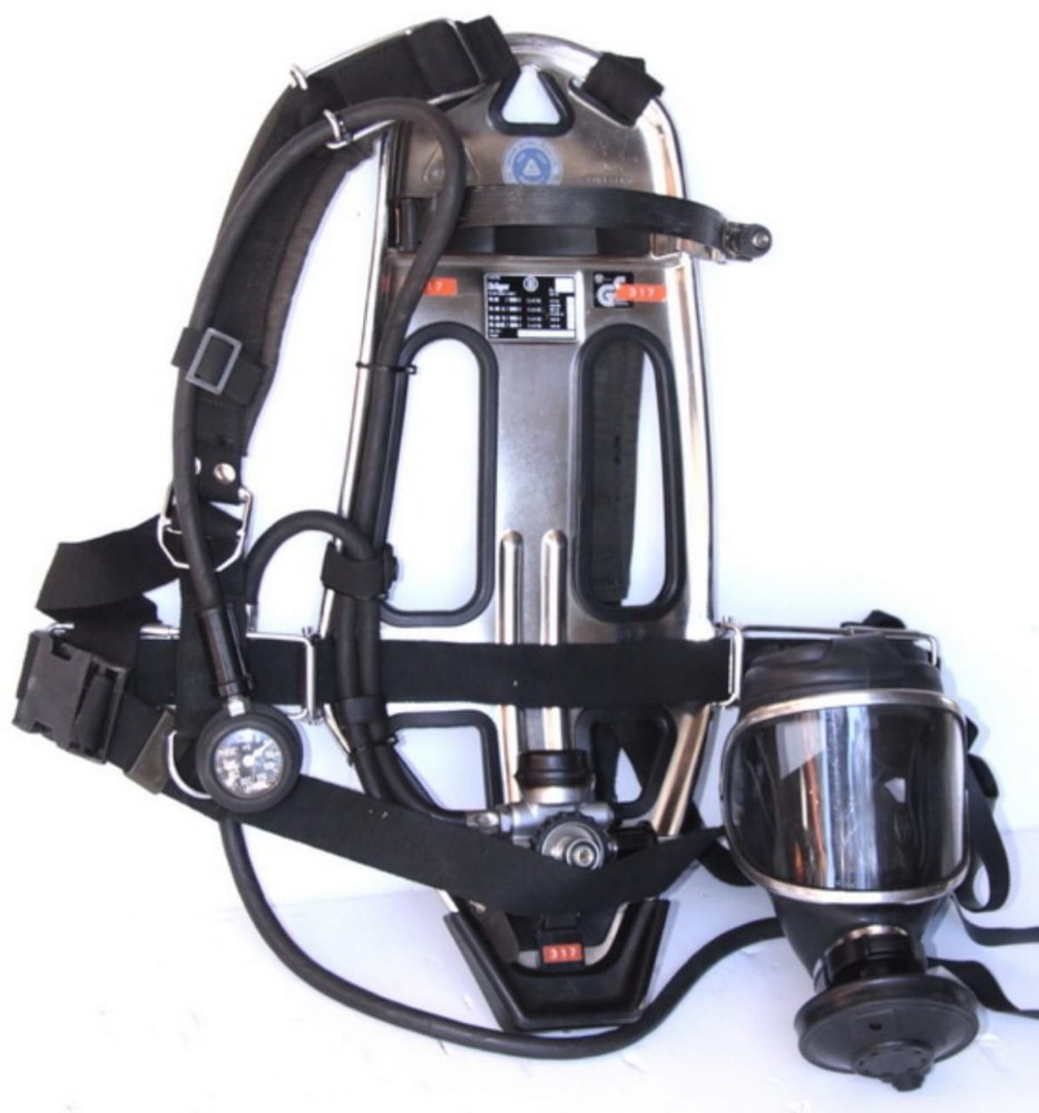 MSA Black Gas Mask