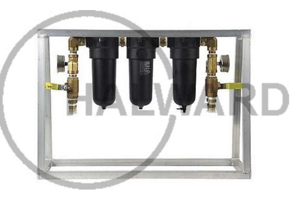 Halward SS or Die Cast Aluminium Breathing Air Filtration and Purification system
