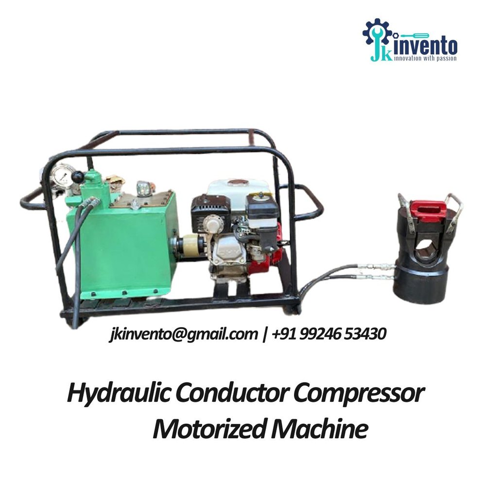 150 Ton Hydraulic Compressor Machine Motorized for Acsr Conductor