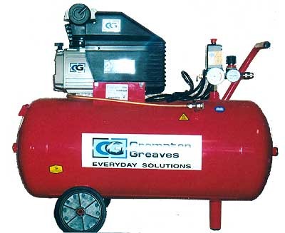 Coaxial Air Tank Compressor