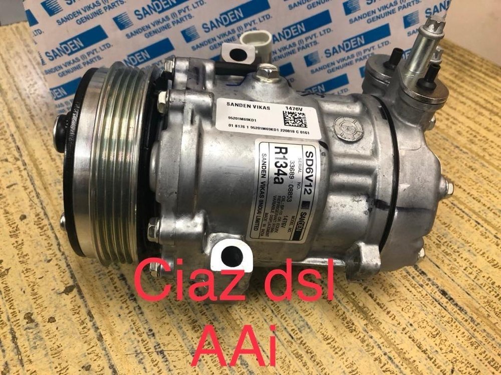 SD6V12 R134a Ciaz DSl AAi AC Compressor