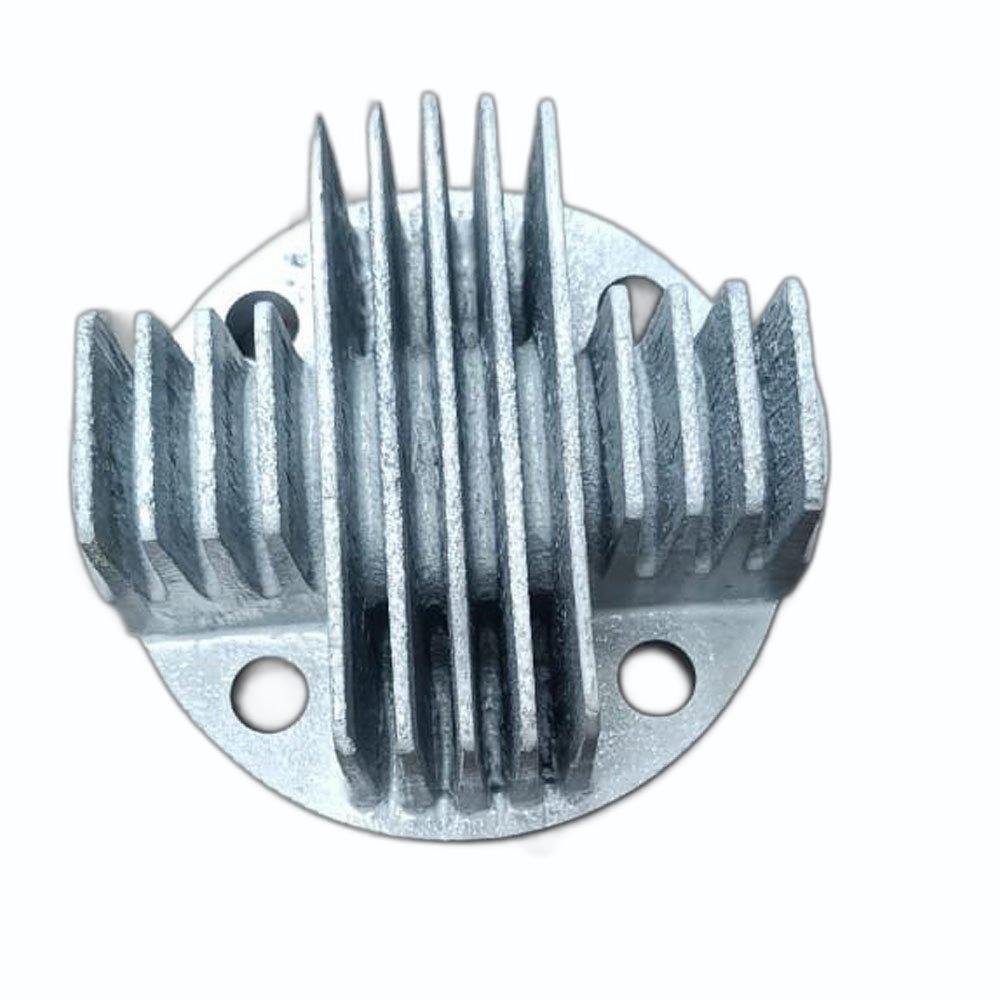 Aluminium Air Compressor Cylinder Head, 6 Inch (diameter)