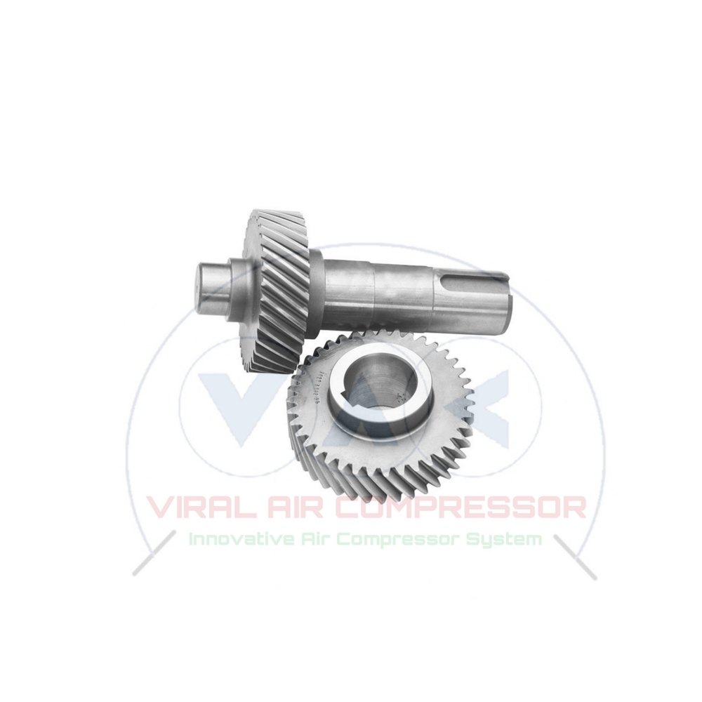Mild Steel Rotary Screw Compressor Gear Set, For Industrial
