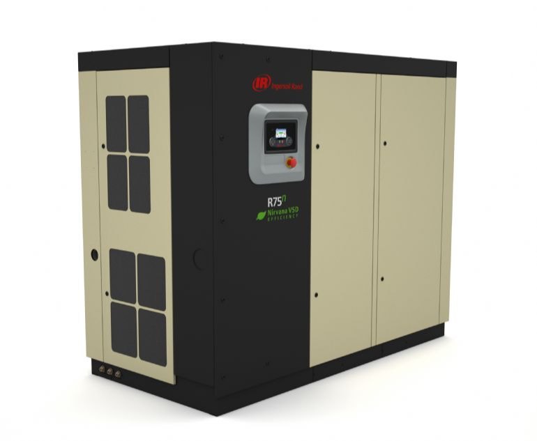 5 HP Electric Rotary Air Compressor, Maximum Flow Rate: 0-20 cfm