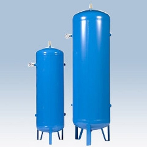 Vertical MS Air Receiver, Standard And High Pressure, Storage Capacity: 500 L To 10000l