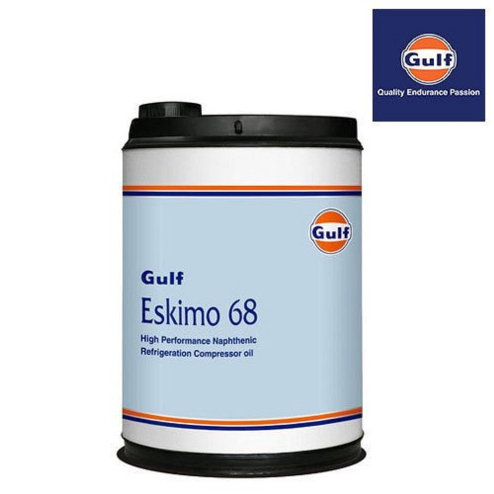 Gulf Eskimo 68 Refrigeration Compressor Oils, For Cold Storage, Packaging Type: Bucket