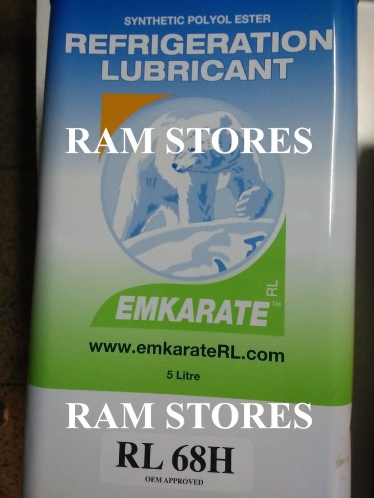 EMKARATE Refrigeration Compressor Lubricant, Grade: Rl 68h, Packaging Type: Bottle