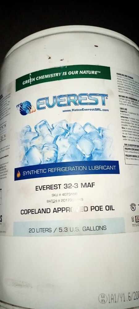 Refrigeration Compressor Oil