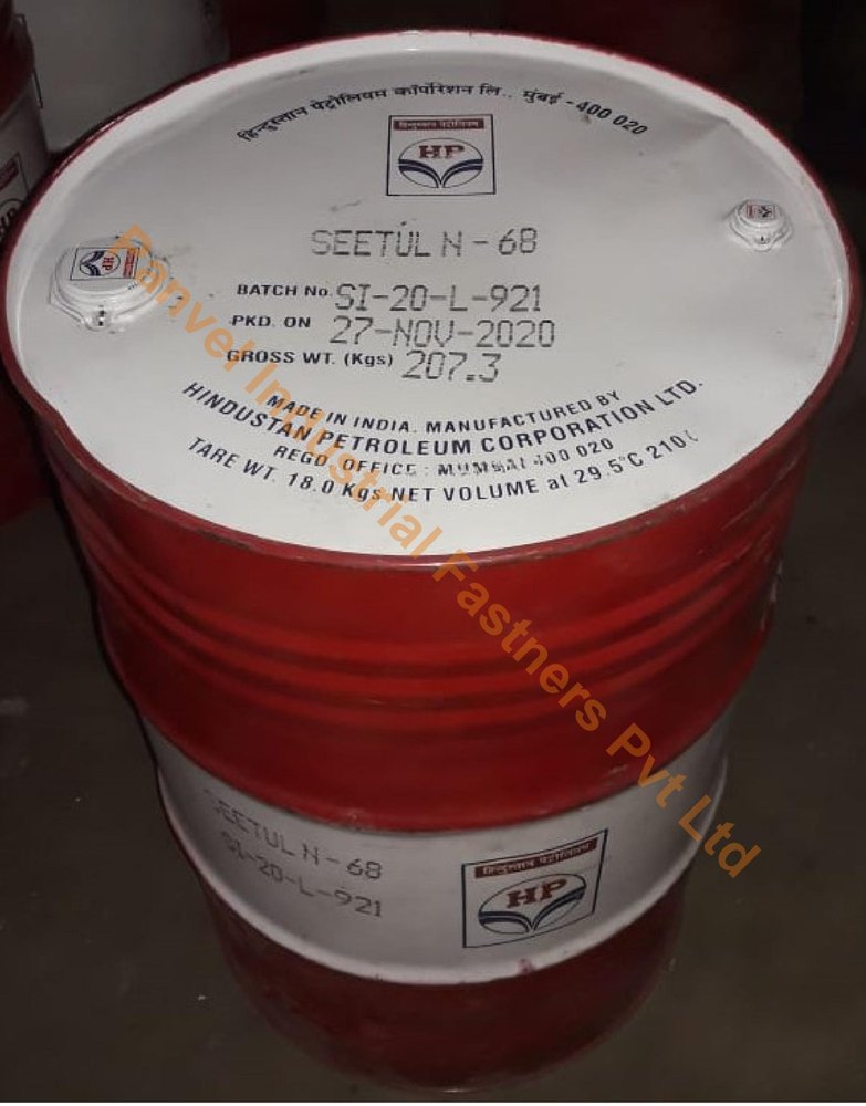 HP Seetul N 68 Refrigeration Compressor Oils, Packaging Type: Barrel