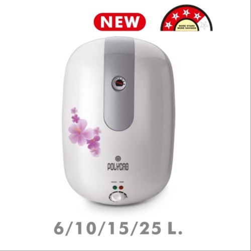 Plastic Storage Water Geyser, White, Model Name/Number: Polycab