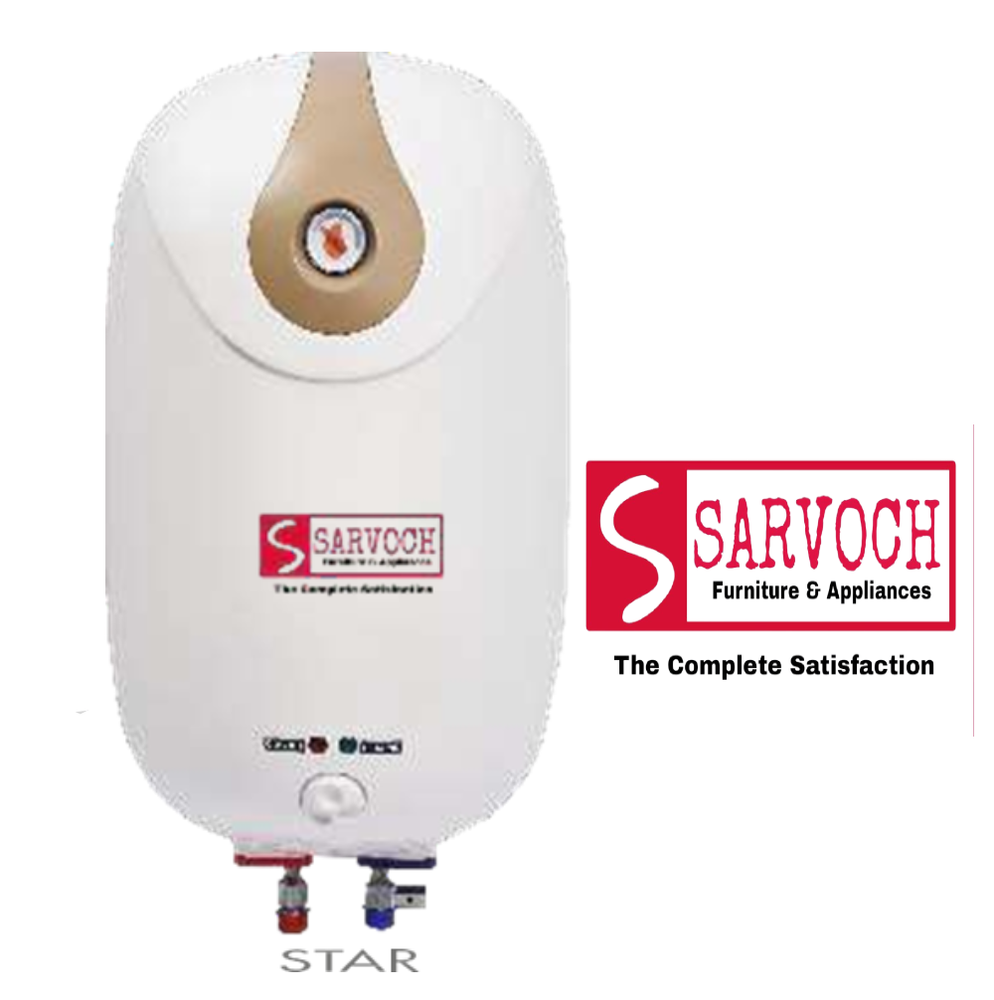 Storage Capacity(Litre): 15-25 Abs Plastic Body Geyser, 5 Star, White