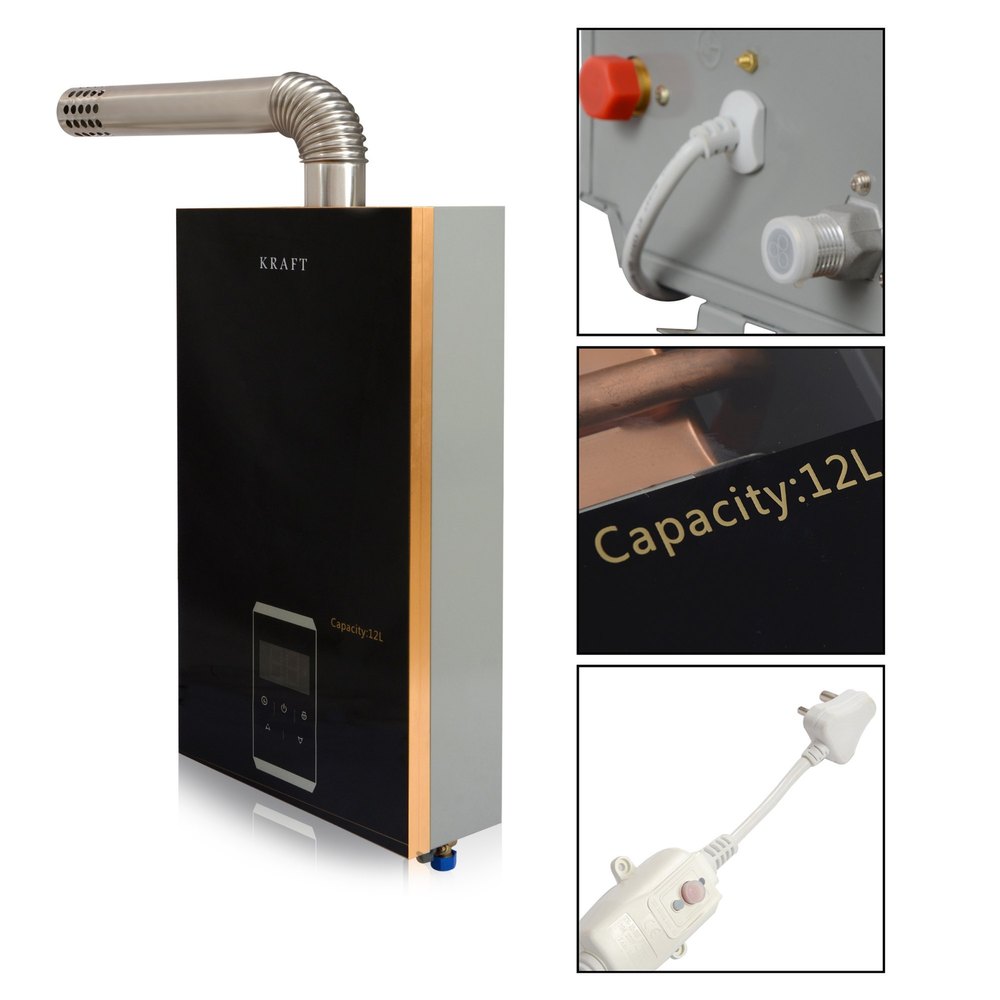 KRAFT ITALY GAS GEYSER 12 LTR, 4 Star