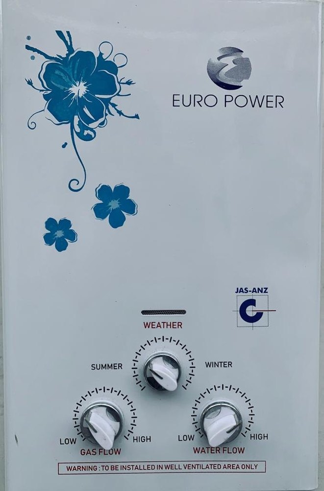 Capacity(Litre): 6Litres Gas Geyser, Zero Pressure Start, Model Name/Number: Ep-gg Elegant