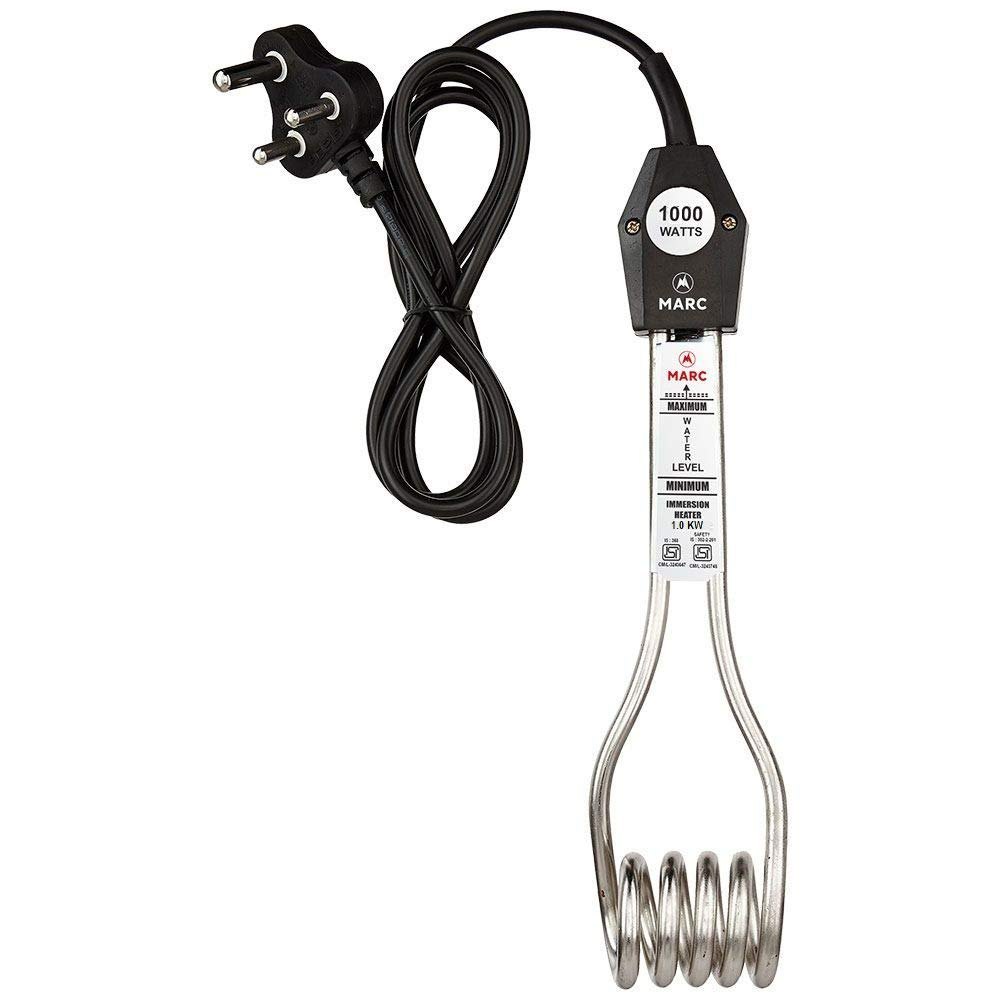 Rod MARC Waterproof Immersion Heater 1KW, Black