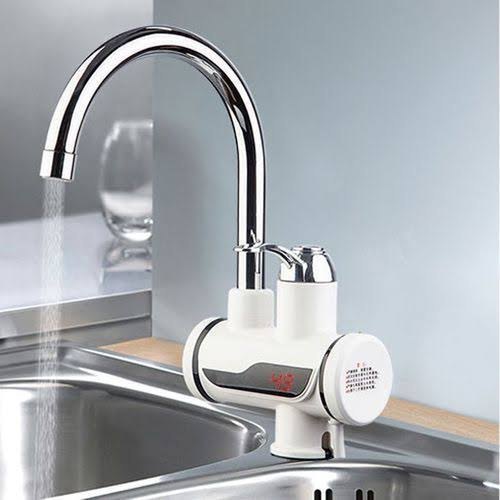 Instant Water Geyser Tap, 5 Star, White