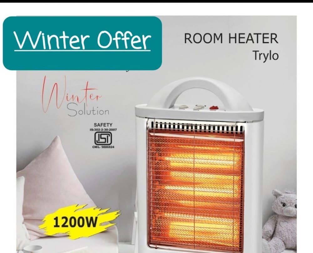 Padmini Halogen Heater 1200w, For Home, Office
