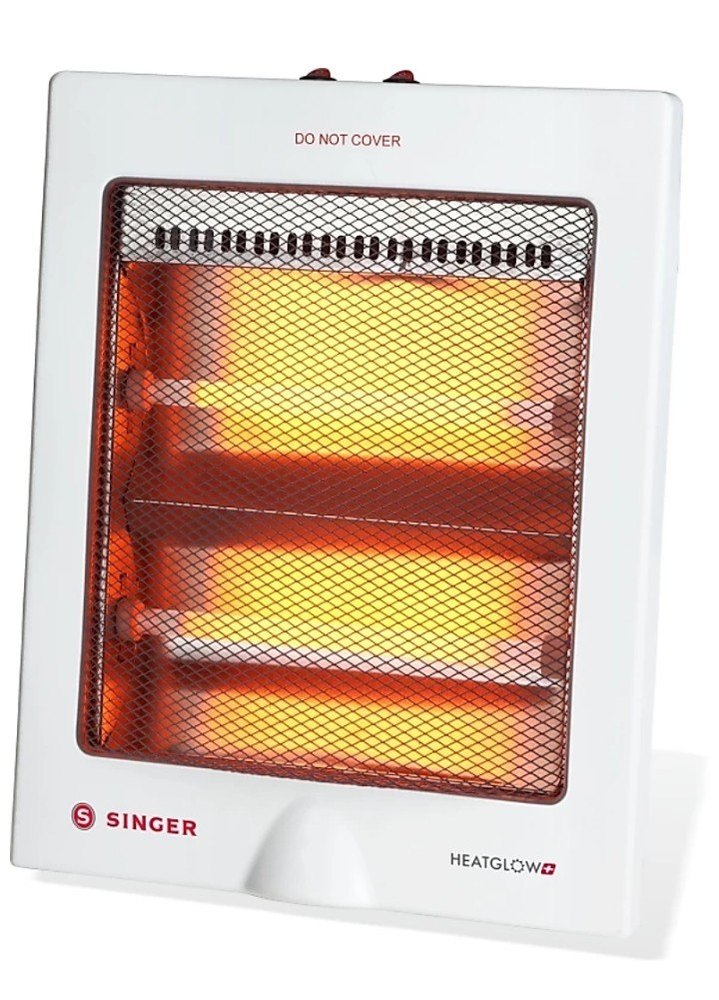 800W Stainless Steel SINGER QUARTZ HEATER, For Home