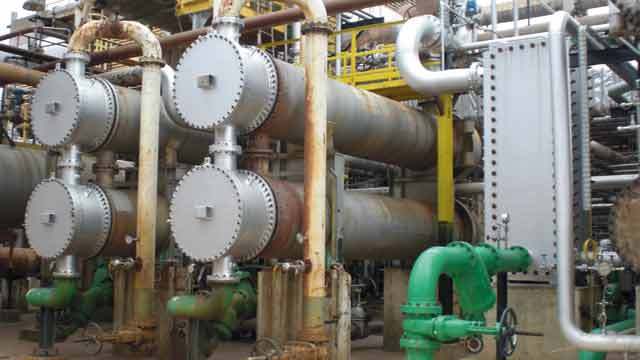 Steel, Iron Heating System for Refineries
