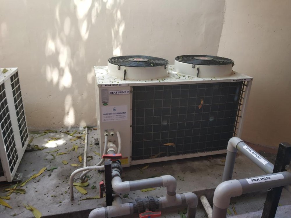 18 kw Cast Iron Swimming Pool Heat Pumps, Model Name/Number: Pentair Usa