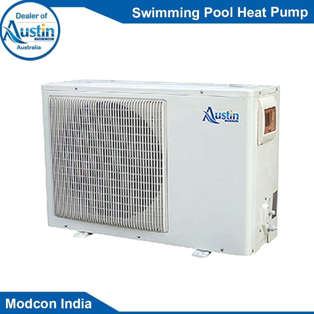 Austin Stainless Steel Swimming Pool Heat Pump, 230-380 V