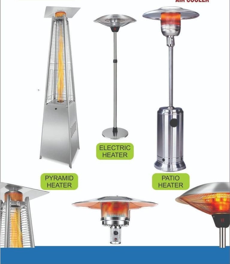 ss Round Outdoor Patio Heater, Size: 7ft, 220