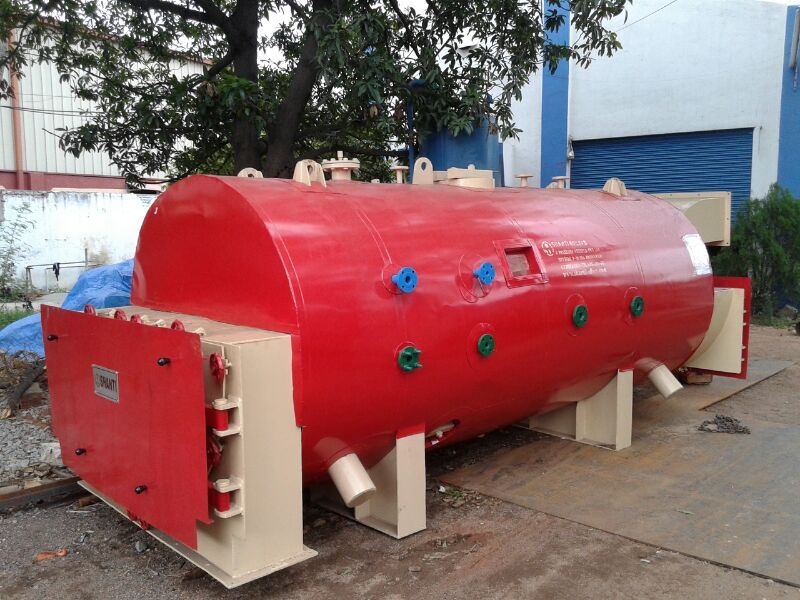Vertical Type Oil Fired Hot Water Generator, 380-400V , For Induatrial