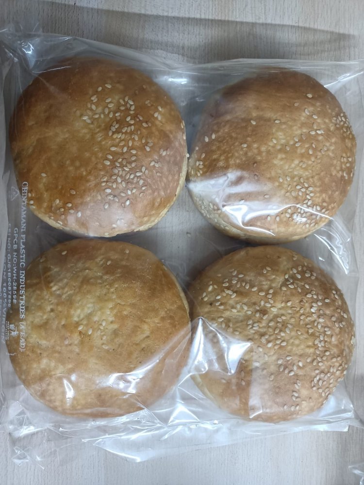 Bakers Bandhu Burger Bun, For Restaurant, Packaging Size: 4pc/Packet