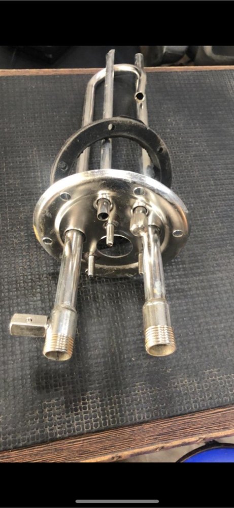 Stainless Steel Geyser Assembly 304 grade, For Heaters, Size: 1-50ltr