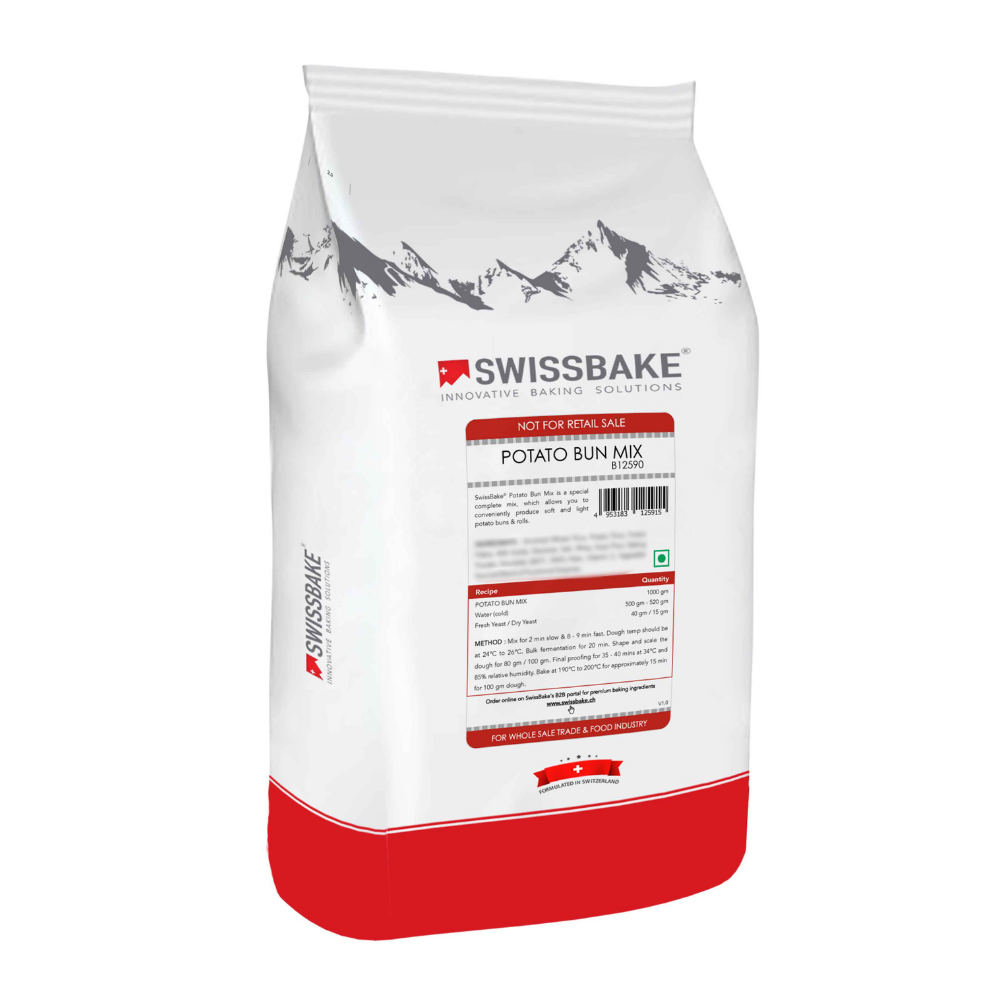 Swissbake Potato Burger Bun Premix, Powder, Packaging Size: 5 kg