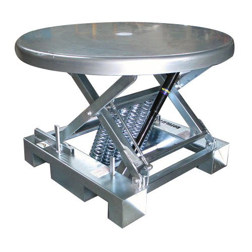 Hand Operated SS Spring Pallet Lift, Load Capacity: 50 Kg