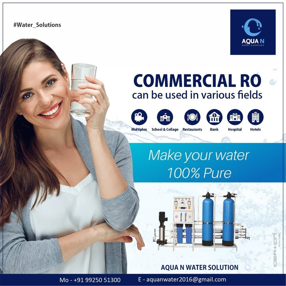 Ro + UV + GAC Technology, For Water Purification, Capacity: 1000 LPH