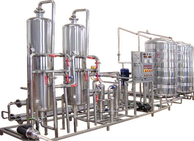 Ultra Filtration Stainless Steel Industrial Water Purifier, For Commercial, Water Storage Capacity: 4000 L