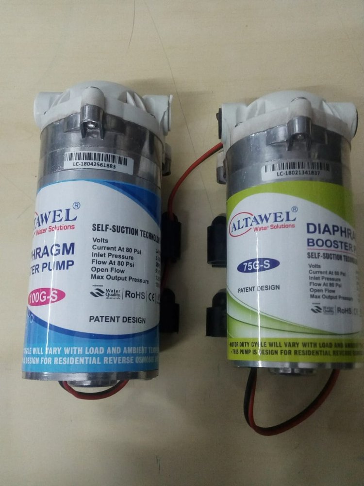 ALTAWEL Automatic RO Booster Pump, 24V, Capacity: 75 Gpd