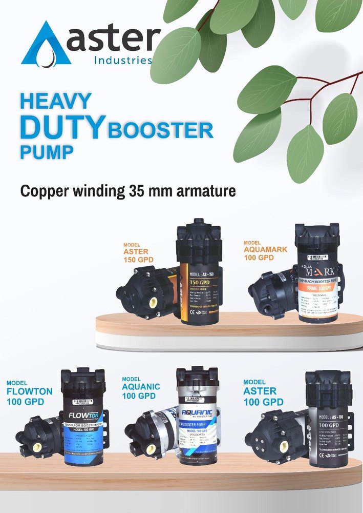 RO Booster Pump 100 GPD