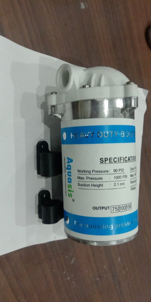 Automatic Aquasis Ro Booster Pump 75 gpd, Applicable Industry: Domestic, 24 Volt