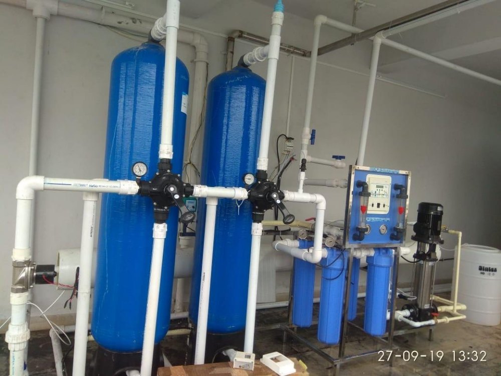 Industrial RO Water Filter, Automation Grade: Semi-Automatic, Capacity: 500-25000 Liter/Hr