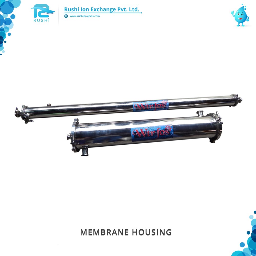 Silver Ro Membrane Housing