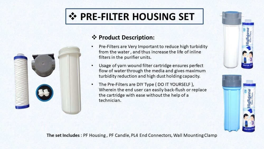 Filter Cartridge Housing, Capacity: 400 Gallon