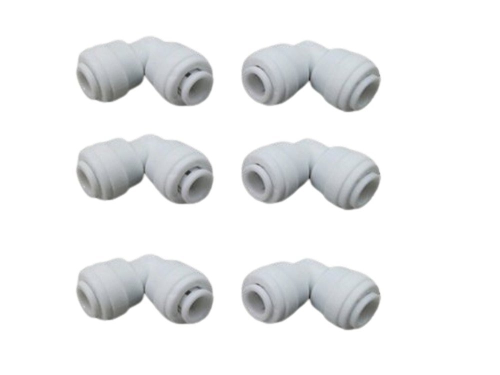 2 Side PVC Push Fit Elbow, For Structure Pipe, Size: 1/2inch