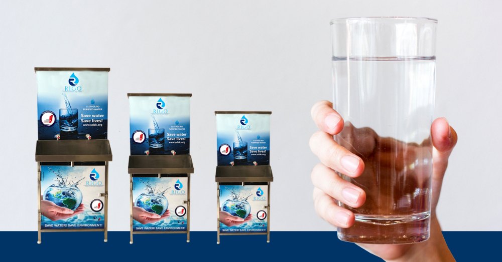 Institutional Water Purifier with Inbuilt Storage Tank RO And UV Customized Unit
