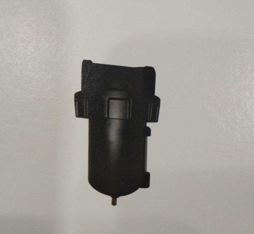 Black MS Body Metal Lip Drain Bowl
