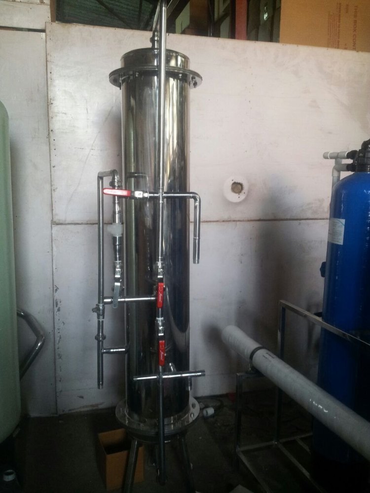 Mixed Bed Stainless Steel RO Plant, For Industrial
