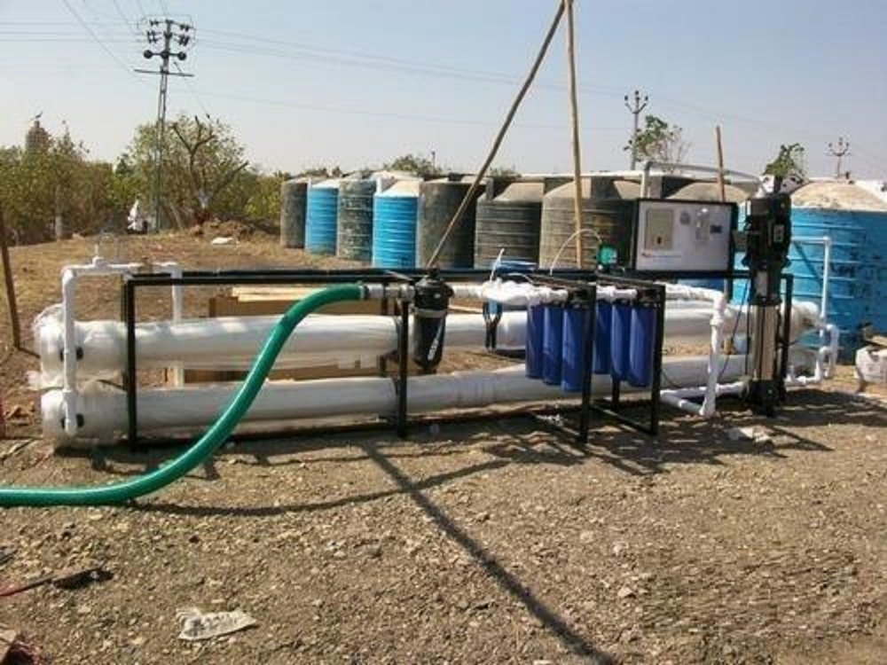 FRP and PVC Water Filtration Plant, Automatic Grade: Semi Automatic, Capacity: 5000-10000 litres per hour