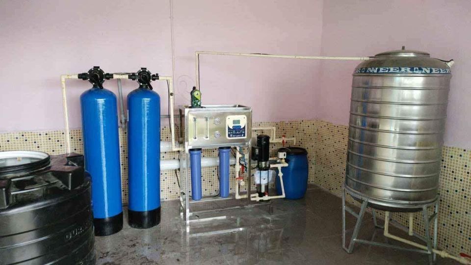 >4000 LPH Water Filtration System, For Industrial