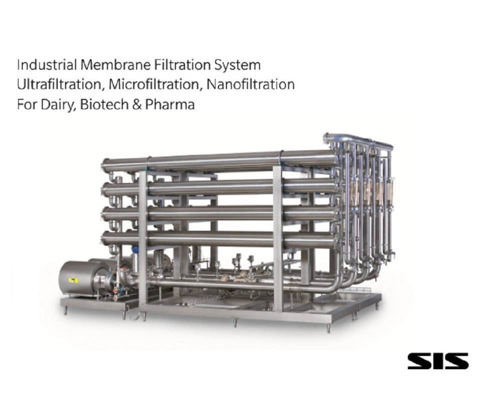 Membrane Filtration System, For Food, Dairy, Pharma