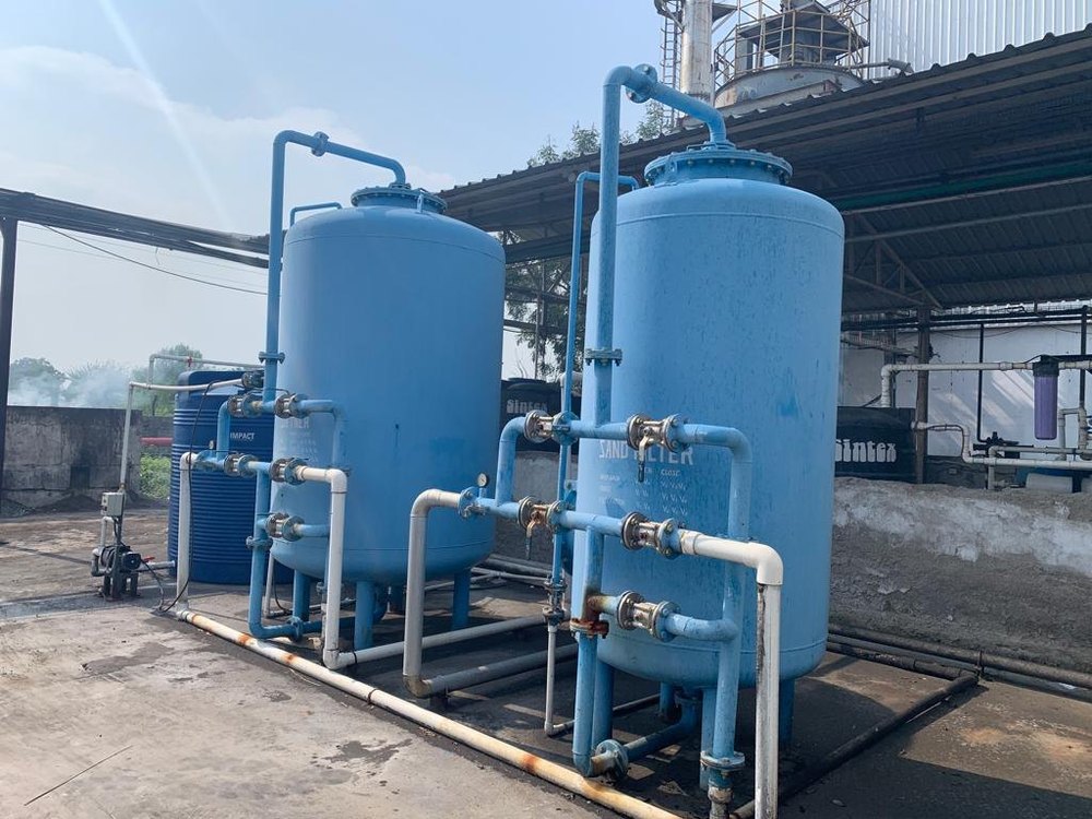 Pressure Sand Filteration Plant & Carbon filter, For Domestic