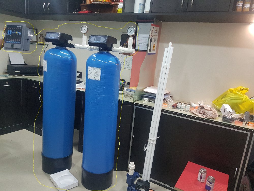 Fiberglass Activated Carbon Filters Automatic Softener and Sand Filter, For Chemical Industry