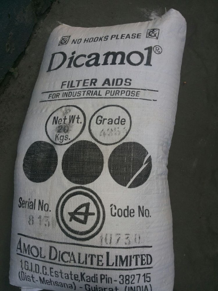 Activated Carbon White Dicamol Filter Aid Powder, For Industrial