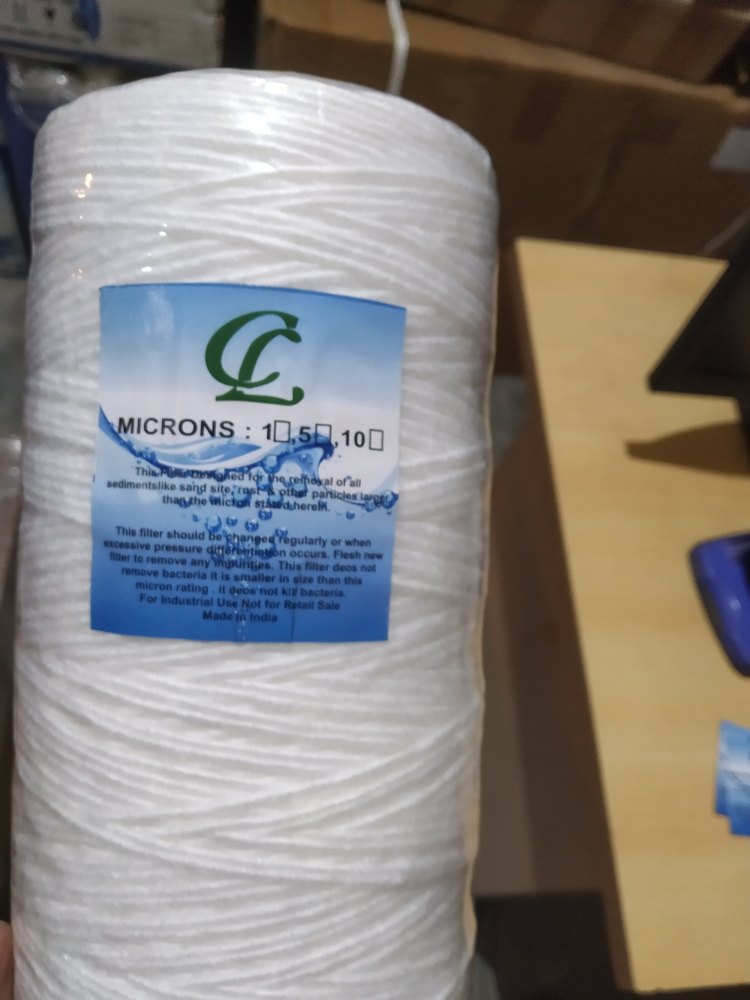 CL Enviro Water Purifier Micron Cartridge Filters, Wound Type And Spun
